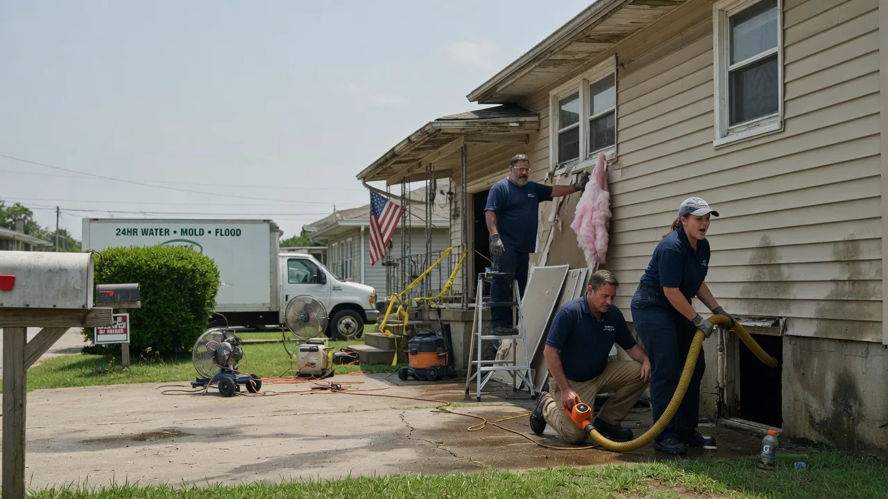 Water Damage Repair in Flatwoods, WV near me